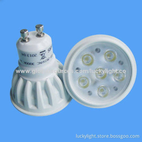GU10 LED Bulbs, Warm White, Energy-saving and Eco-friendly